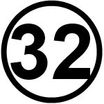 CIRCLE WHITE-32